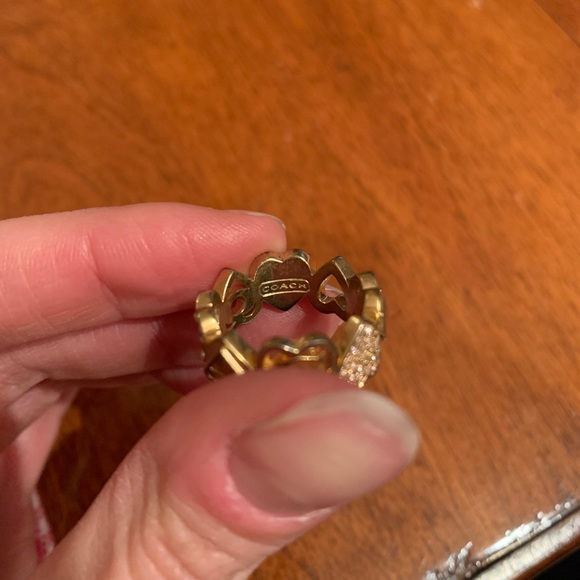 Coach Heart Ring - Picture 2 of 4